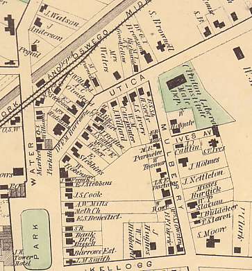 Old Map Of Florence. Old maps of Oneida County
